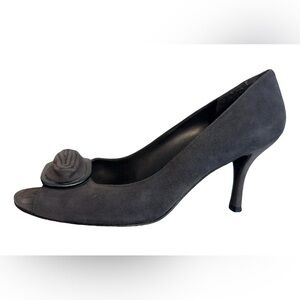 Stuart Weitzman Gray Suede Women's Pumps, sz. 10